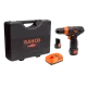 Taladro Atornillador Inalámbrico 12V 10mm-3/8” + 2 Baterías + Cargador + Maleta Bahco BCL31D1K1