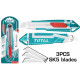Cuchillo Cartonero 169mm Total Tools THT511836