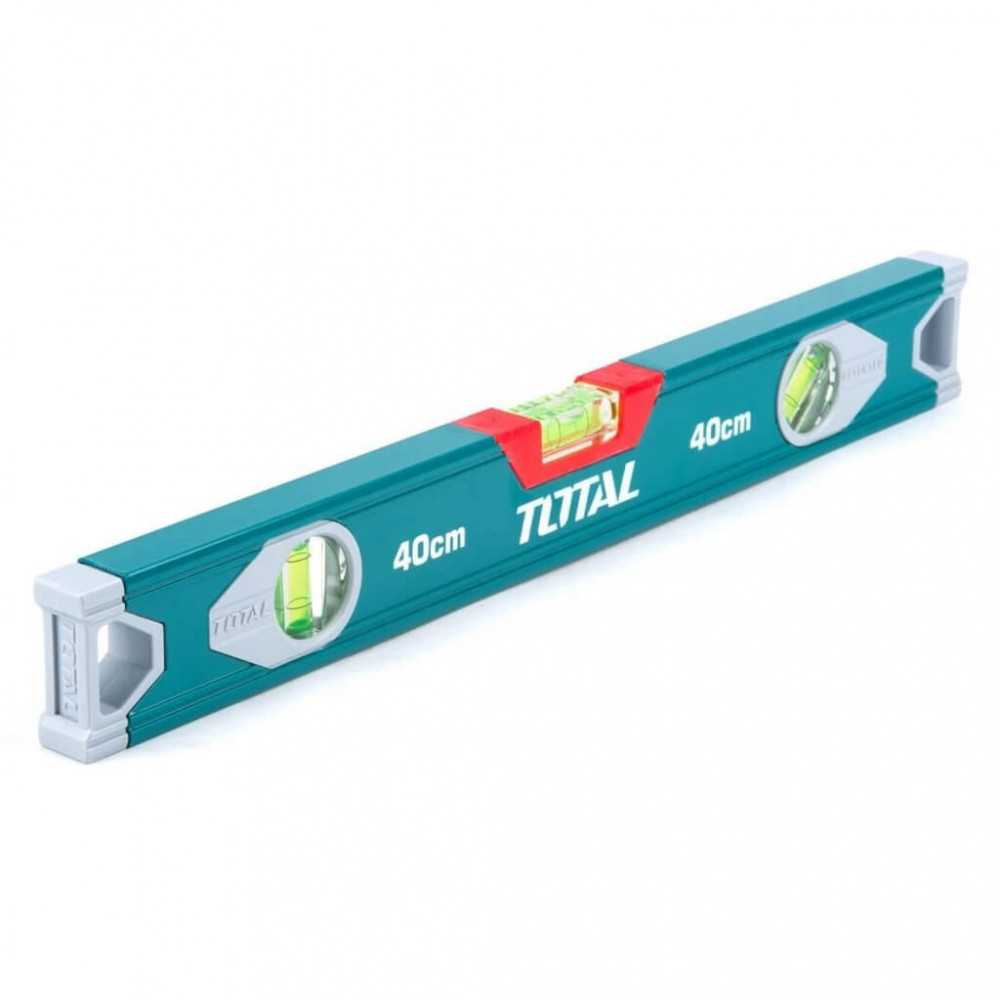 Nivel De Aluminio 3 Aguas 40 cm Total Tools TMT24016