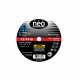 Disco de Corte 4 1/2" x 1.6mm Acero Inox 1211516 Neo MI-NEO-050736