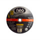 Disco de Corte 9" x 1.8mm x 22.2mm Acero Inox 1223018 Neo MI-NEO-051049
