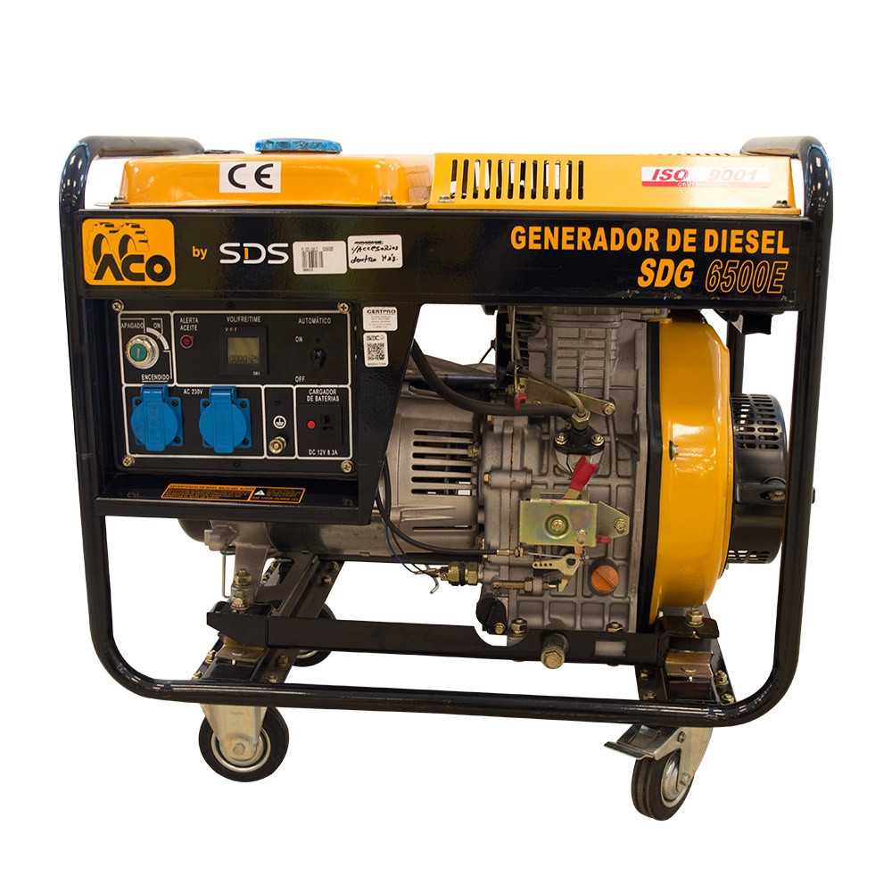 Generador Eléctrico Diesel 5.0kW SDG6500E Sds Power MI-SDS-36813