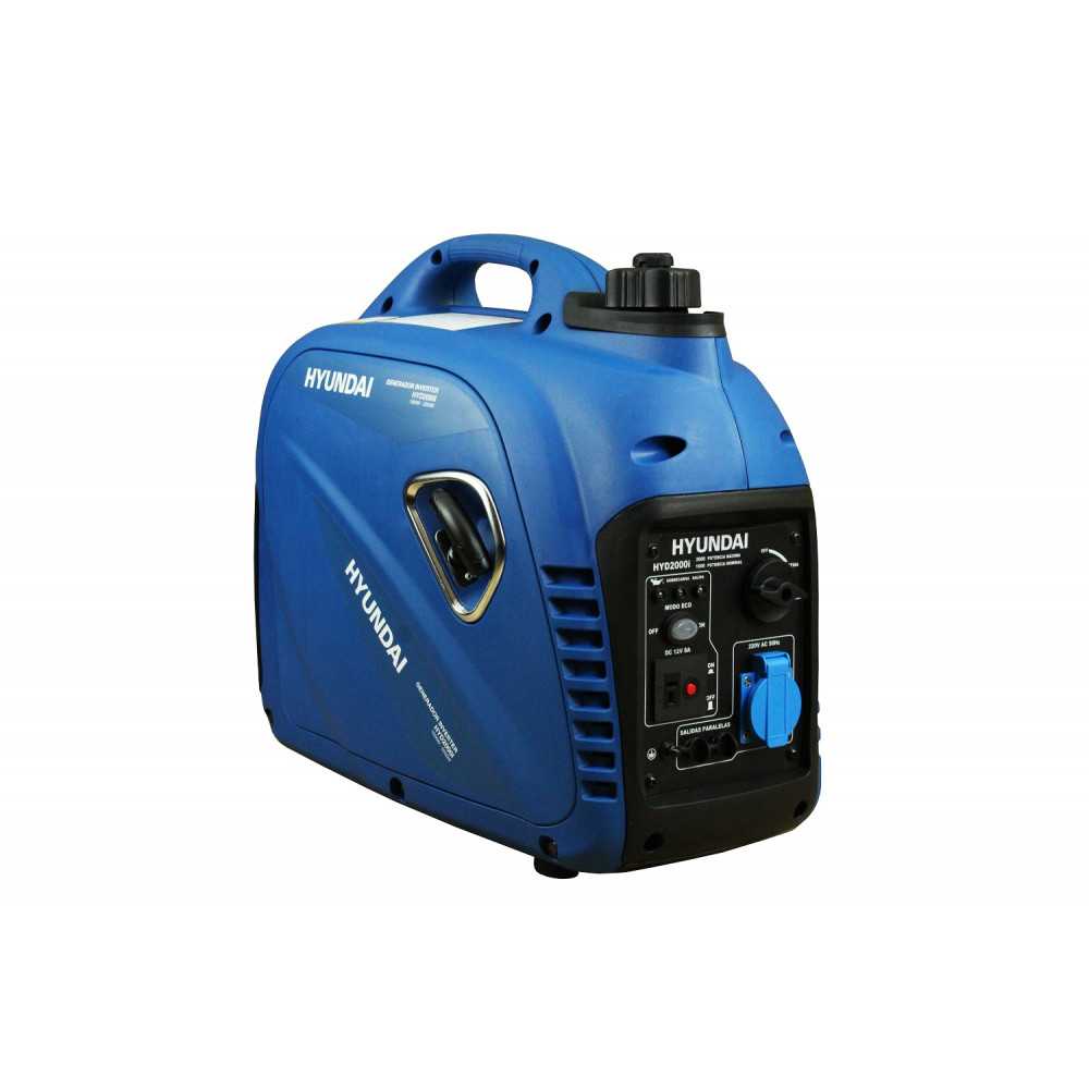Generador Eléctrico Inverter digital a gasolina 2 kw Partida manual 82HYD2000I