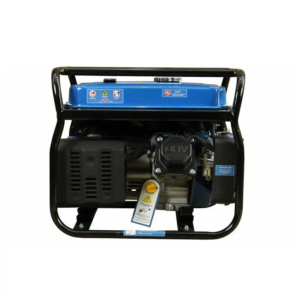 Generador Eléctrico Gasolina 0,9/1 Kva/Kw Partida manual monofásico Abierto HYUNDAI 82HYG1500