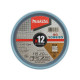Disco Abrasivo Corte Acero Inox 4-1/2" /115x1.0x22.23MM 12 Piezas Makita E-03034-12