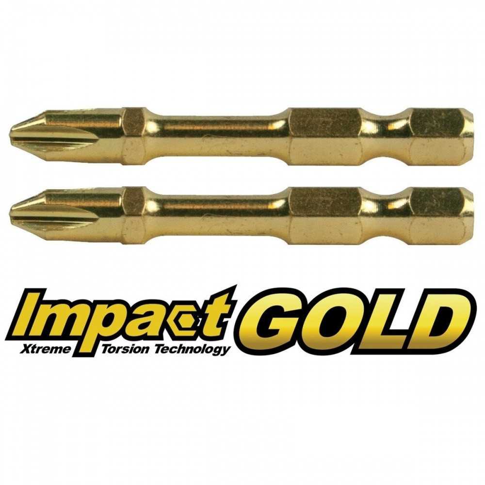 Juego de Puntas Torsion Impact Gold PH2-50MM 10PZ Makita B-42874-10