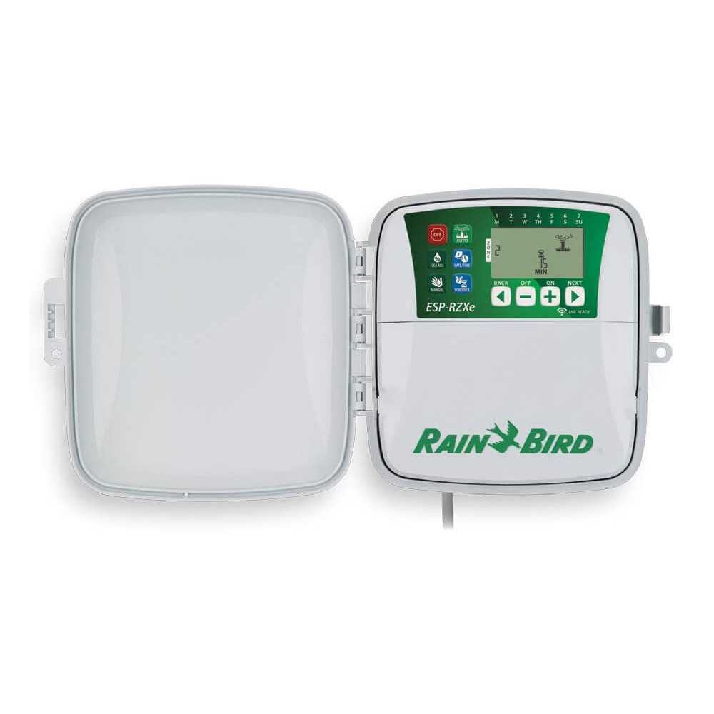 Programador de Riego ESP RZXe 6 Estaciones Exterior Rain Bird 304076