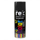 Pintura Spray uso General Negro Brillante 400 ml Rex 60014
