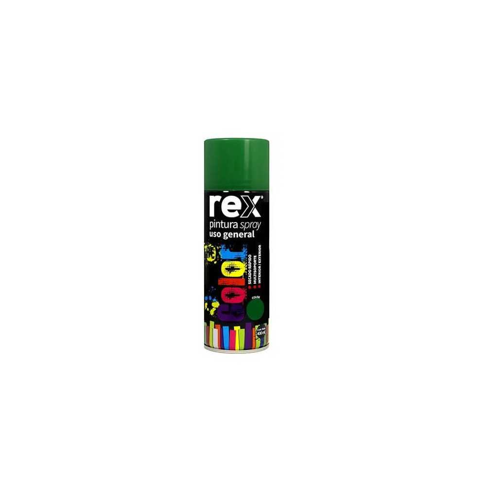 Pintura Spray uso General, Verde, 400 ml Rex 60017