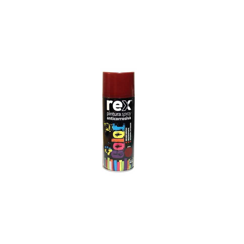 Pintura Spray Anticorrosivo, Rojo, 400 ml Rex 60037