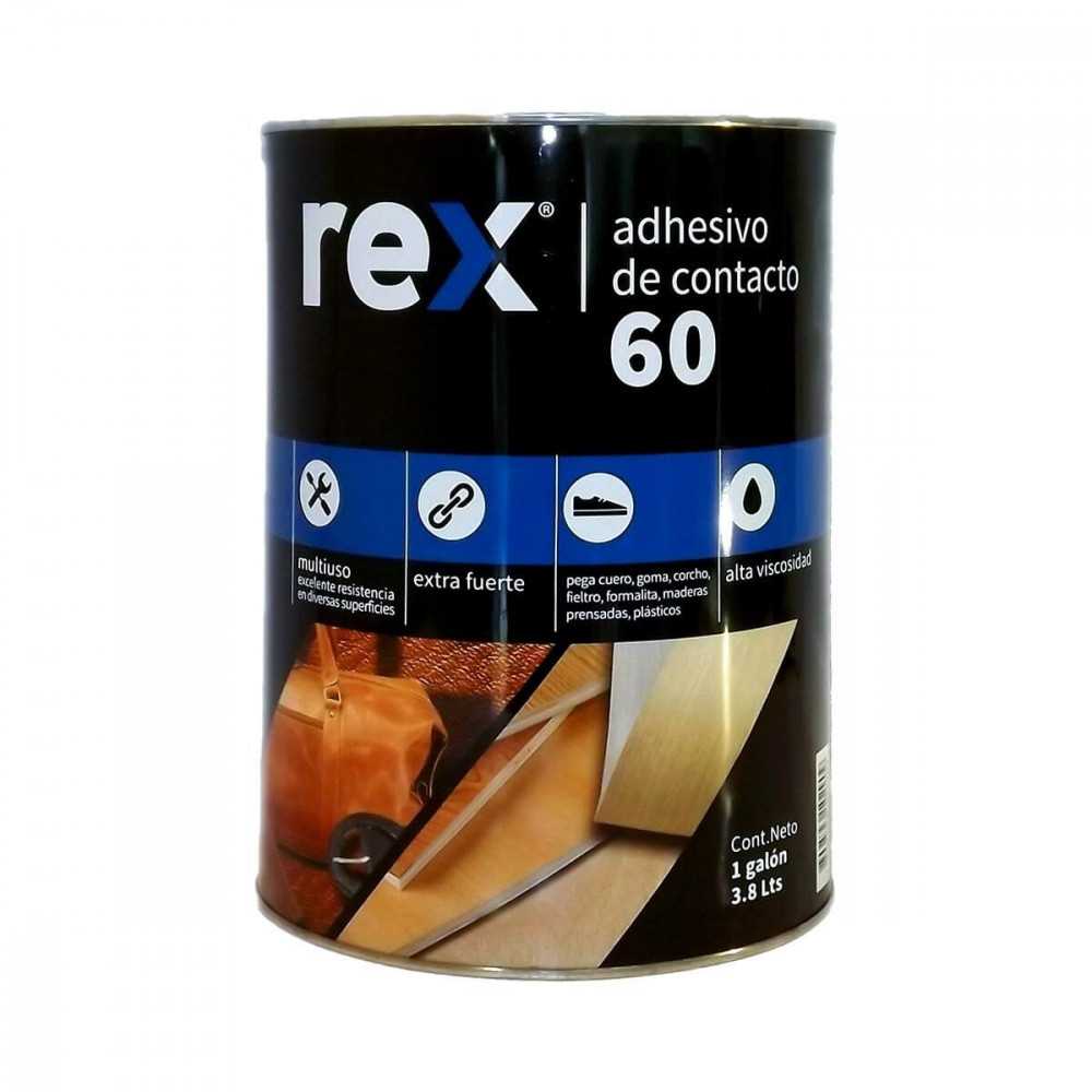 Adhesivo Contacto 60, 3.8 Lt Rex 30291
