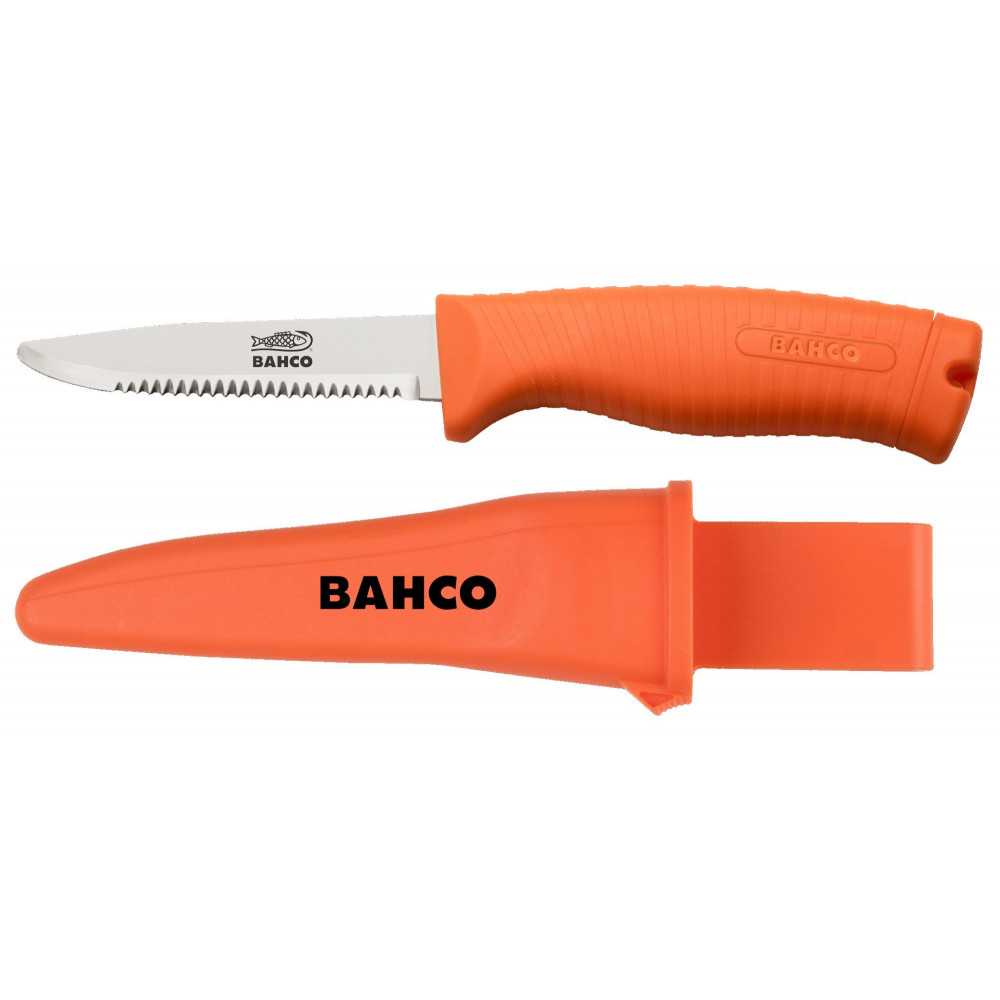 Cuchillo de Rescate flotante con mango fluorescente Bahco 1446-FLOAT