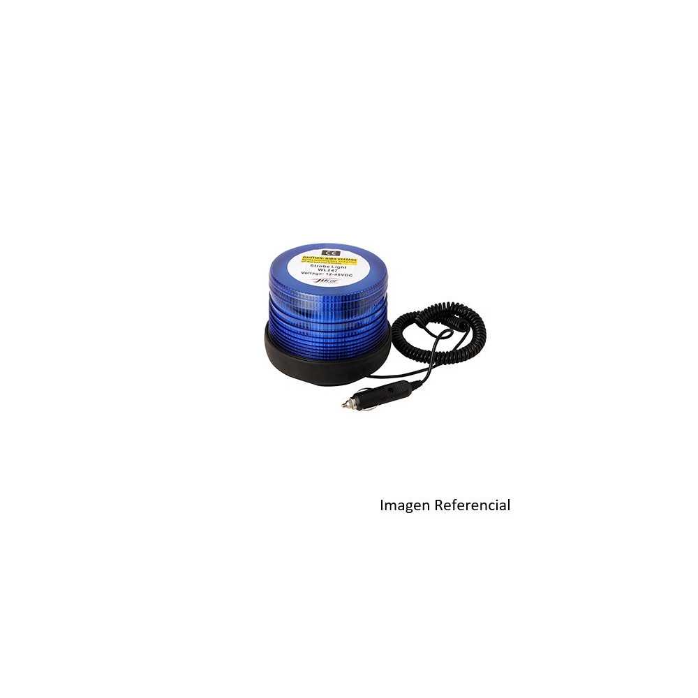 Baliza Estroboscópica Azul Base Magnética Getpro 141832
