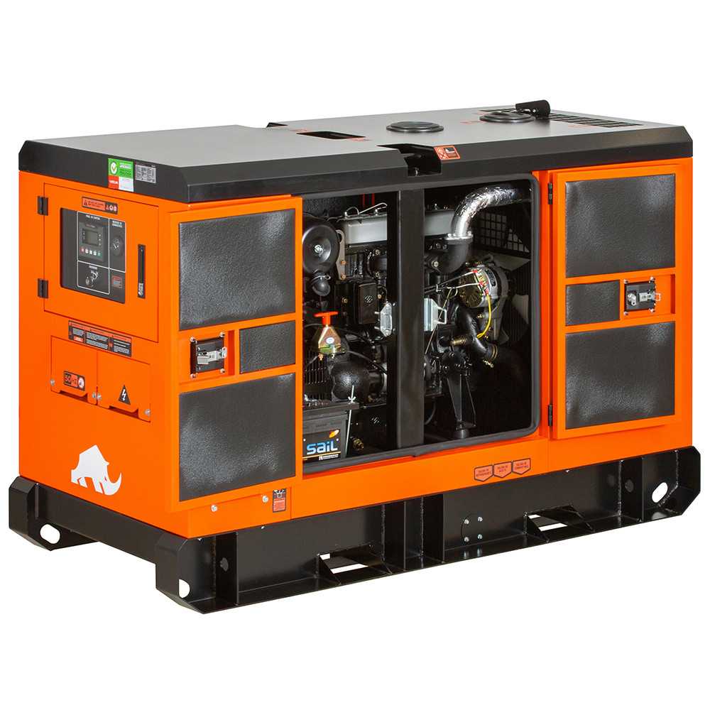 Generador Eléctrico Diesel Insonorizado Monofásico 17.000W GSS18D Kolvok 305011010