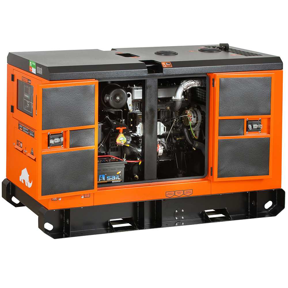 Generador Eléctrico Diesel Insonorizado Trifásico 17.500W GSS22D3 Kolvok 103011283