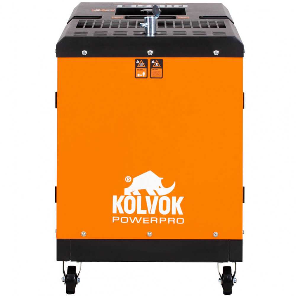 Generador Eléctrico Insonorizado diésel trifásico 11,5kVA GS12D3 Kolvok 305011007