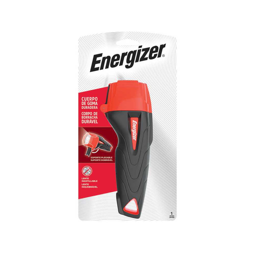 Linterna Rubber 2AA Exterior Energizer 443019