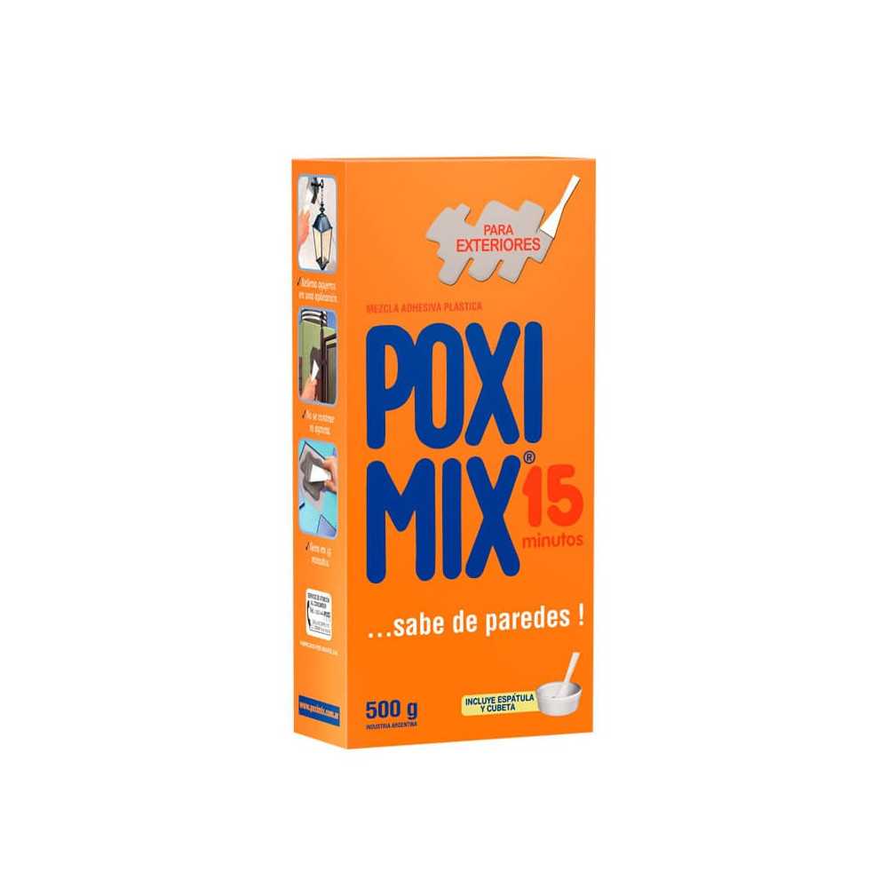 Adhesivo Poximix Para Exterior 500 GR Poximix 116061