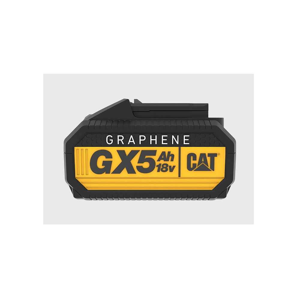 Batería De Grafeno 18V 5AH GXB5 CAT 48005021000
