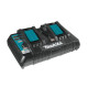 Desmalezadora Inalámbrica +2 baterías 18V 5AH + Cargador Rápido Doble Makita DUR369APT2