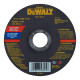 Esmeril Angular 4-1/2" (115mm) 700 W + Disco Corte Metal Ac/inox DeWalt DWE4010-PROMO