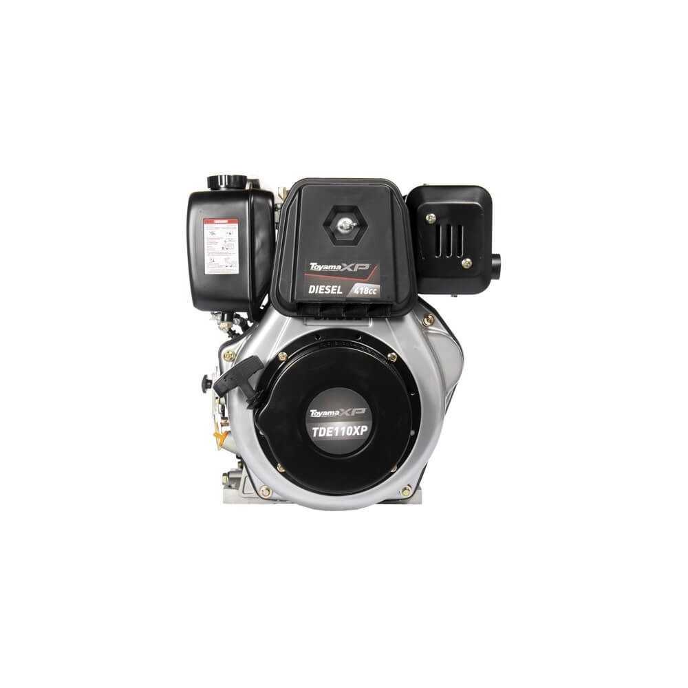 Motor Diesel (XP) Arranque Manual 10.5 HP 418 CC TDE110XP Toyama 019-051
