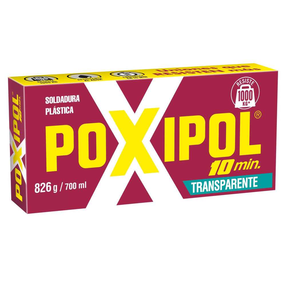 Poxipol Transparente 826 Gr / 700 ML 10 MIN Poxipol 0111015