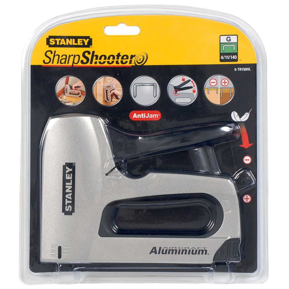 Engrapadora Para Uso Pesado SHARPSHOOTER Stanley TR150HL