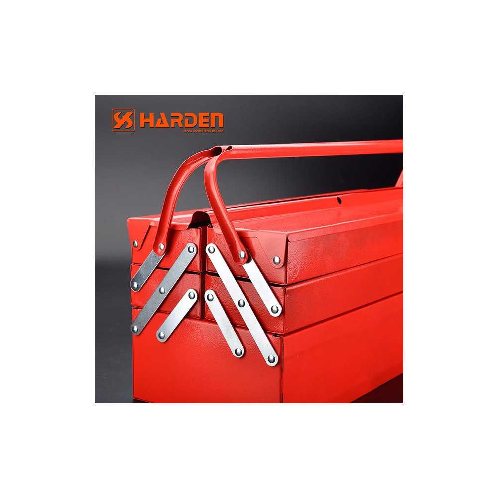 Caja de herramientas con 77 pzs Harden 510777