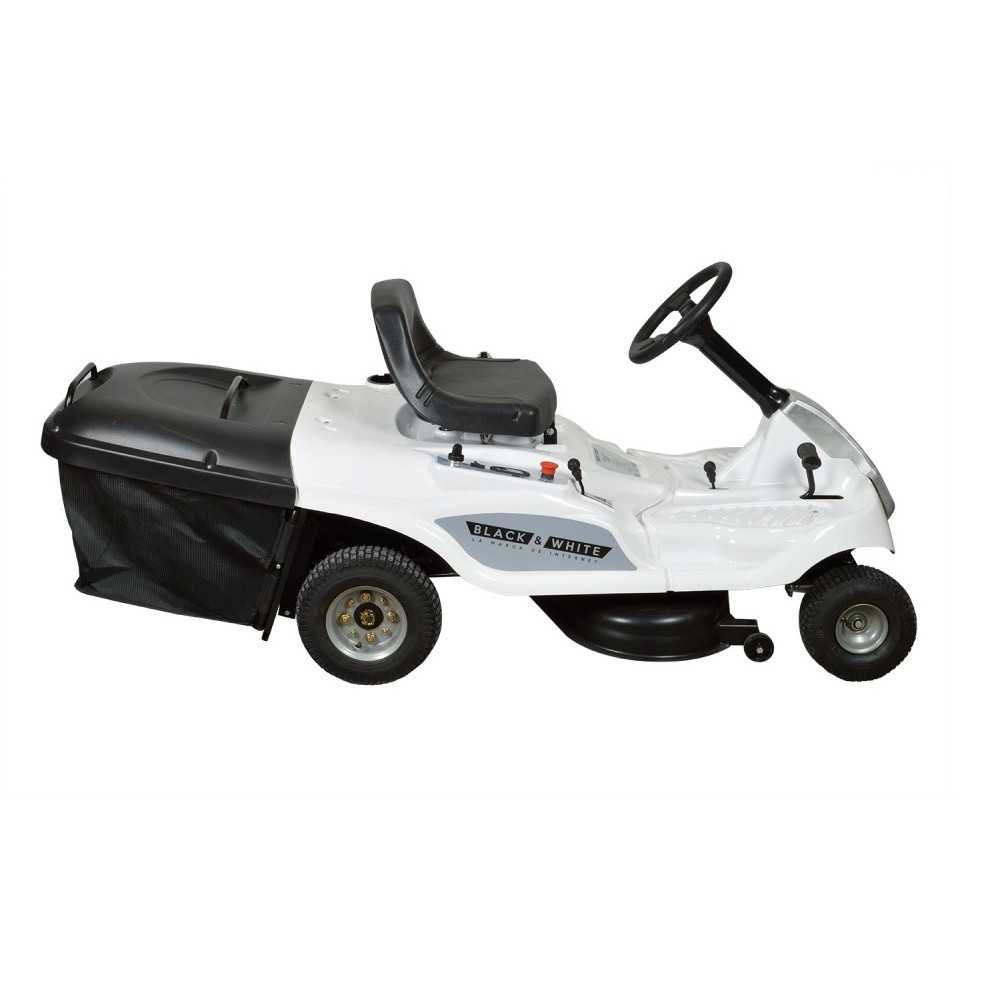 Tractor Recargable 1600W -27” (685mm) Con Recolector BWT27 Black & White MI-BYW-055327
