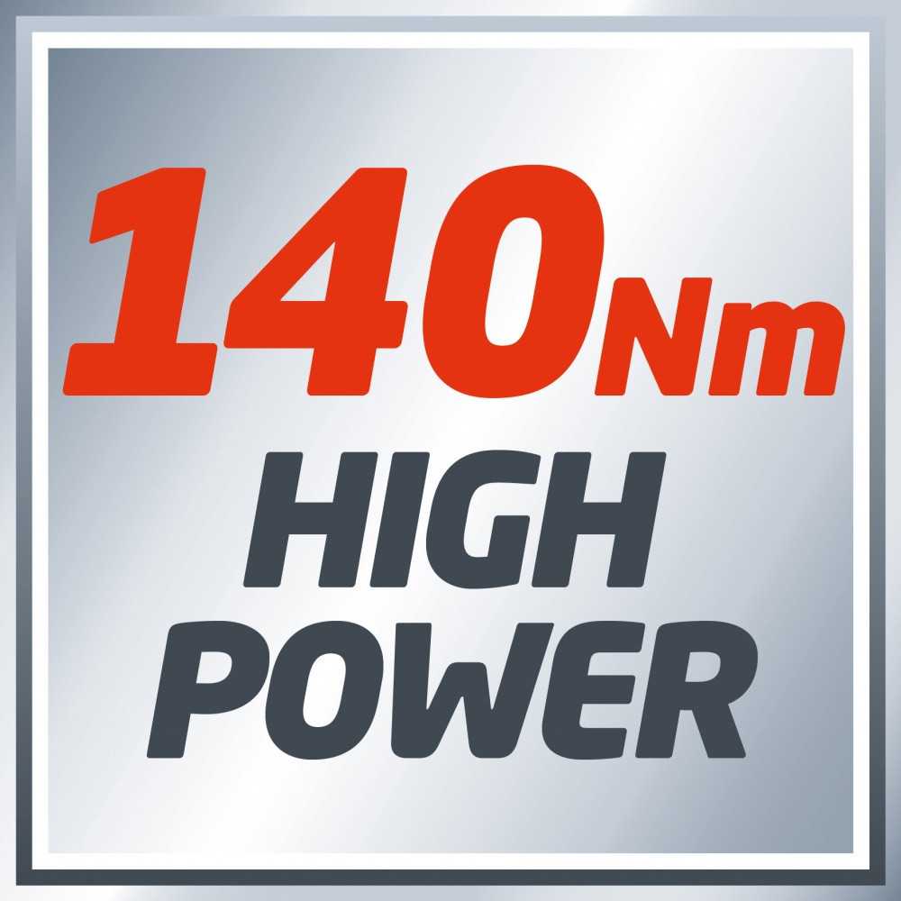 Atornillador de Impacto Inalámbrico 1/4" 18V 140Nm (Sin batería ni cargador) TE-CI 18/1 Li-Solo Einhell 4510034