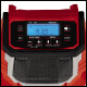Radio de trabajo Inalámbrica 18V AM FM (Sin batería ni cargador) TC-RA 18 Li BT Einhell 3408017