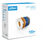 Cable UTP CAT6 Unifilar 100 Metros 100% Cobre Dahua DH-PFM920I-6UN-C-100