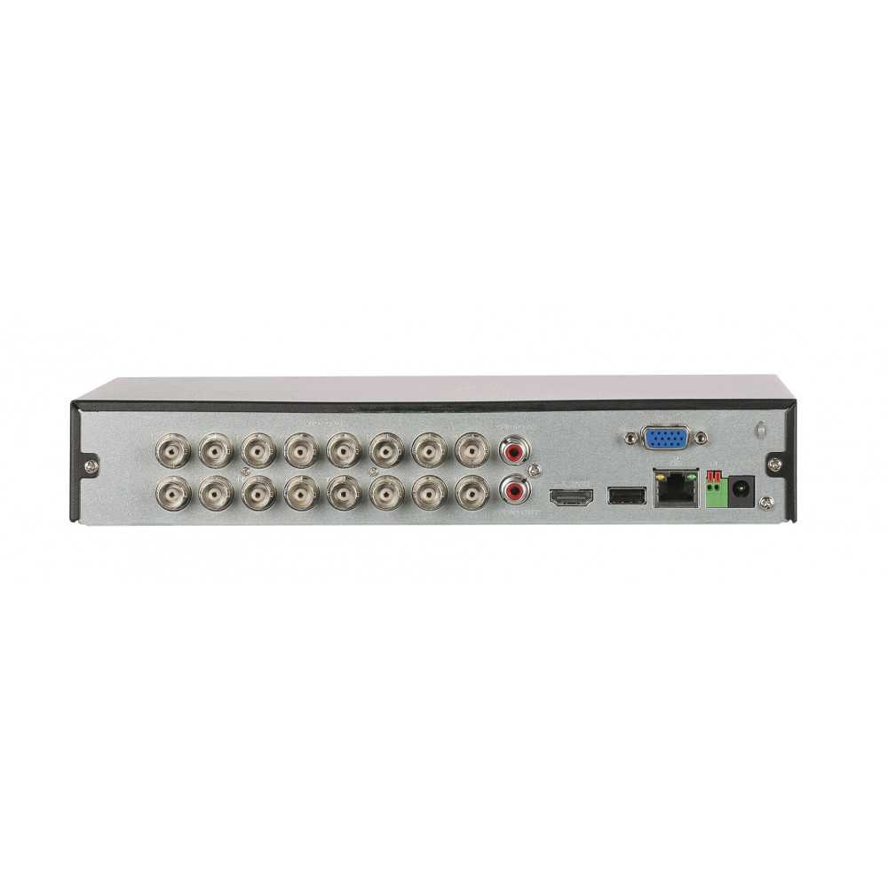 XVR Grabador 16 canales Penta-brid 5M-N/1080P Compact 1U 1HDD WIZSENSE Dahua DH-XVR5116HS-I3