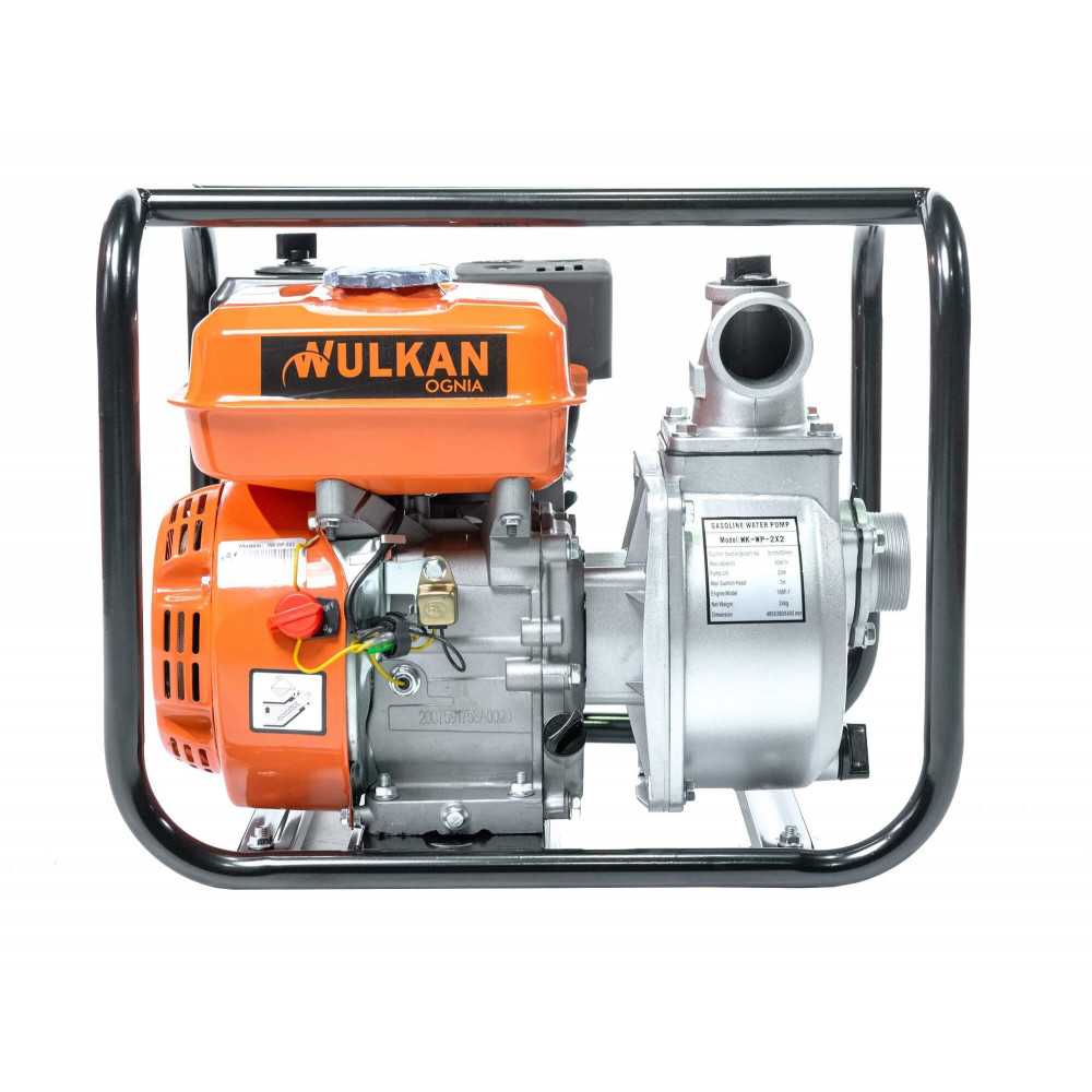 Motobomba a gasolina 2x2" 6.5HP Strong Wulkan WK-WP-2X2