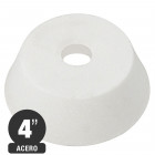 Piedra Copa Cónica - Oxido Aluminio Blanco - Acero - Grano 46 - 4x2'' - Isesa