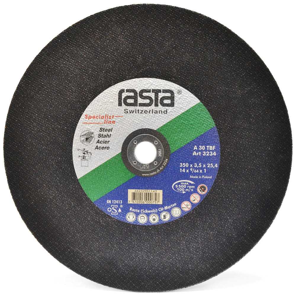 Disco de Corte Metal Rasta 14" (350x3,5x25mm)