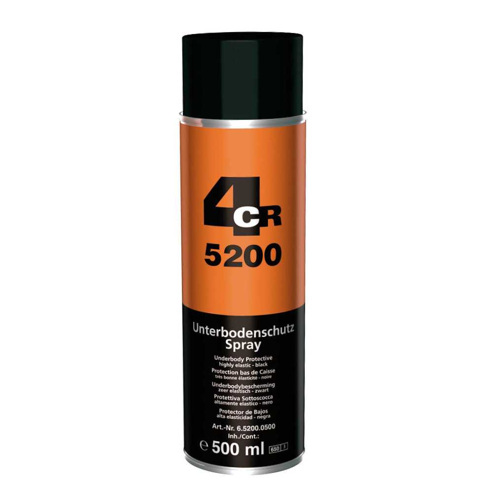 Protector de Bajos Spray 500ml Underbody 5200 4CR