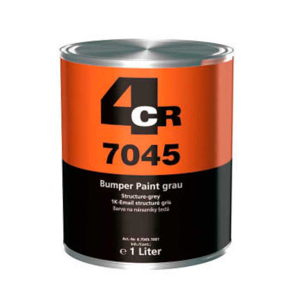 Pintura Parachoque Gris Tarro 1lt Bumper Spray 7045 4CR