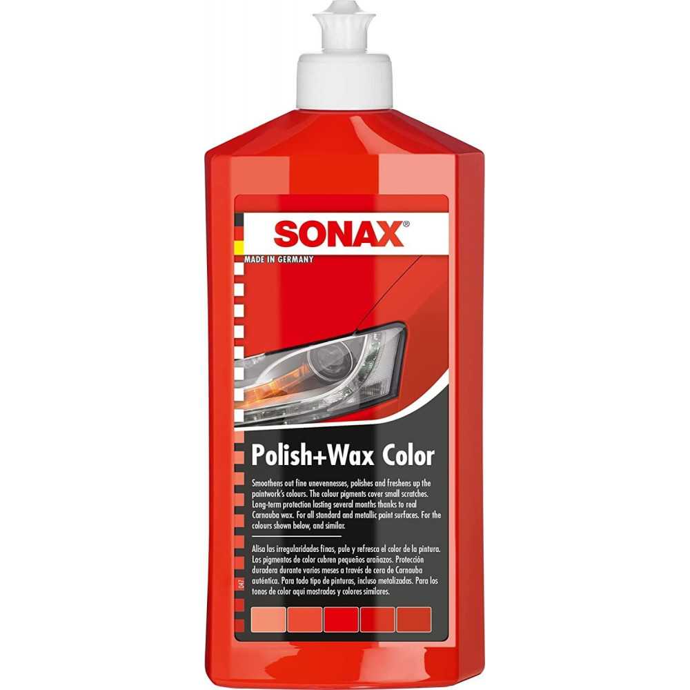 Cera Polish Wax Color Rojo. 500 ml Sonax 34296400-610