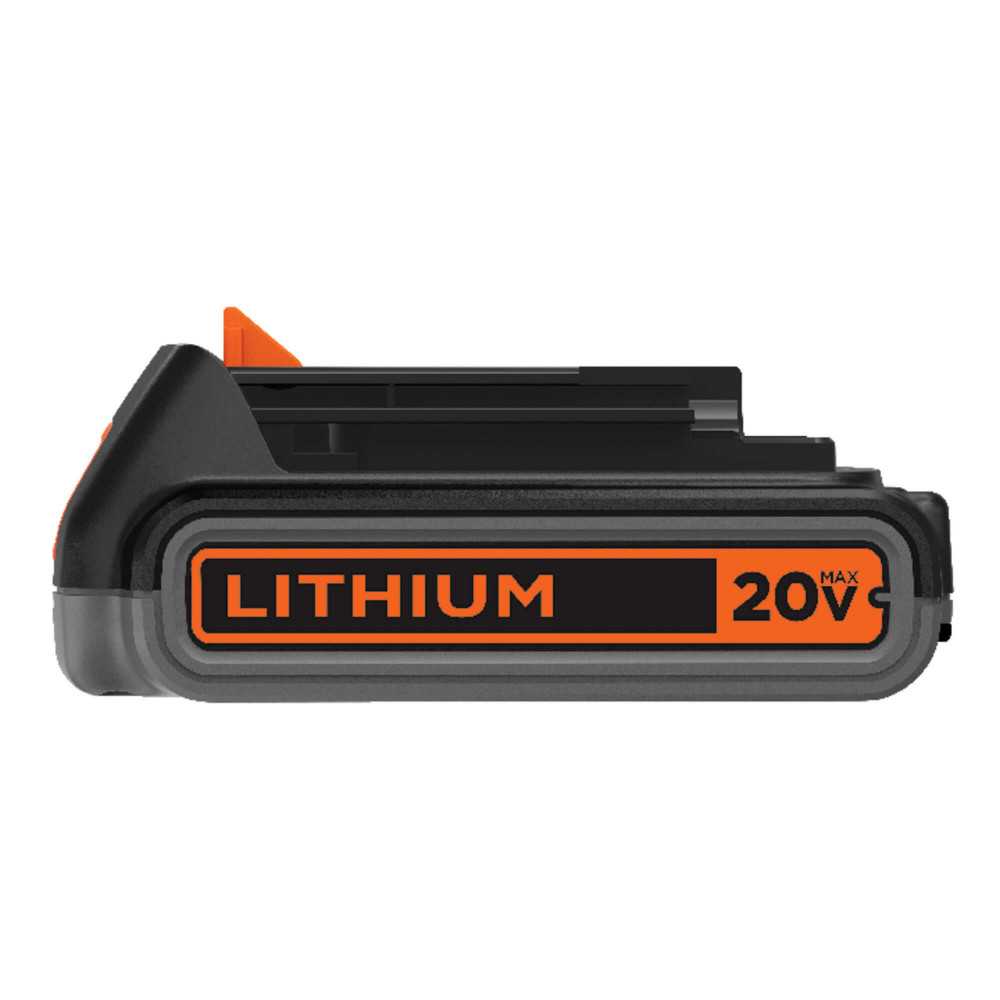 Batería De Litio 20V 1.5AH Black&Decker LD120BAT