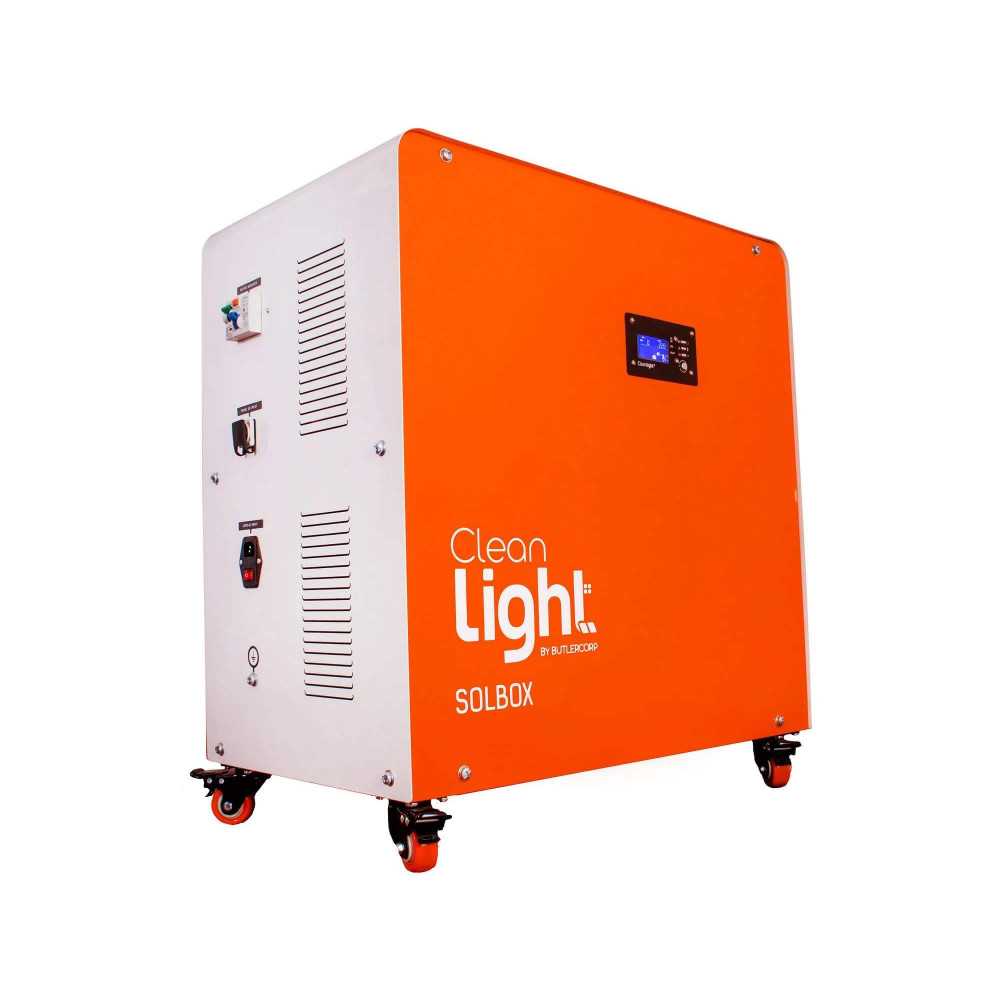 Generador Solar Solbox 7200 W Pro Cleanlight PTGE-0102