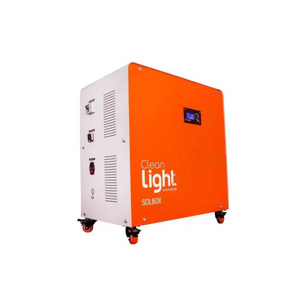 Generador Solar Solbox 9600W Pro Plus Cleanlight PTGE-0105
