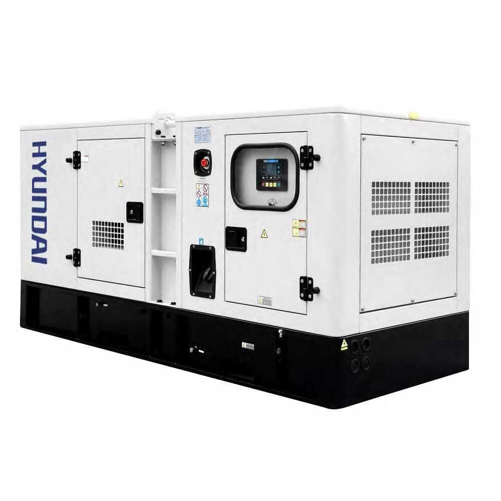 Generador Eléctrico Diesel 88KW / 110KvA 400/230V Hyundai 82HY110CH