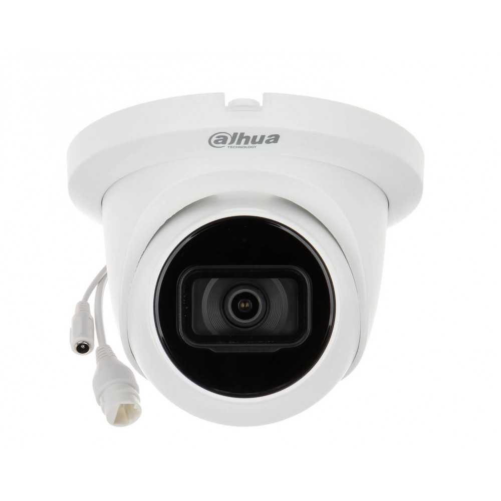 Cámara de Seguridad Domo ir 30m IP 4mp IP67 fixed-focal eyeball c/audio Dahua DH-IPC-HDW2431T-AS-0280B-S2