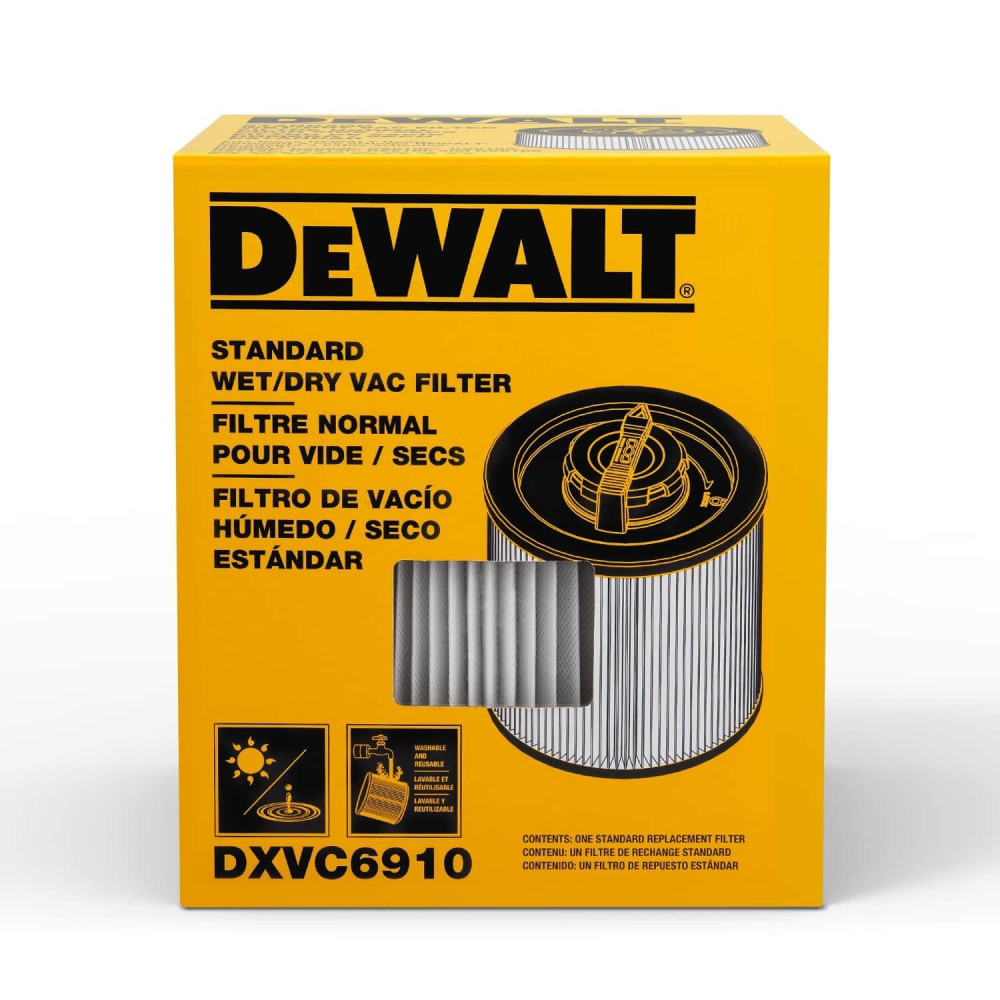 Filtro para aspiradora húmeda/seca de 6 a 16 galones DeWalt DXVC6910