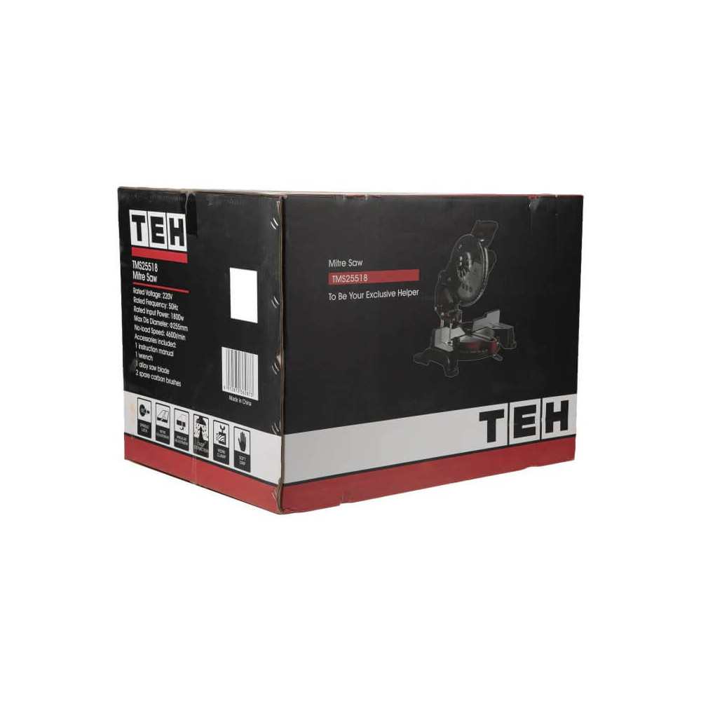 Sierra Ingleteadora 10" (255mm) 1800w 4600Rpm Tehtools TMS25518