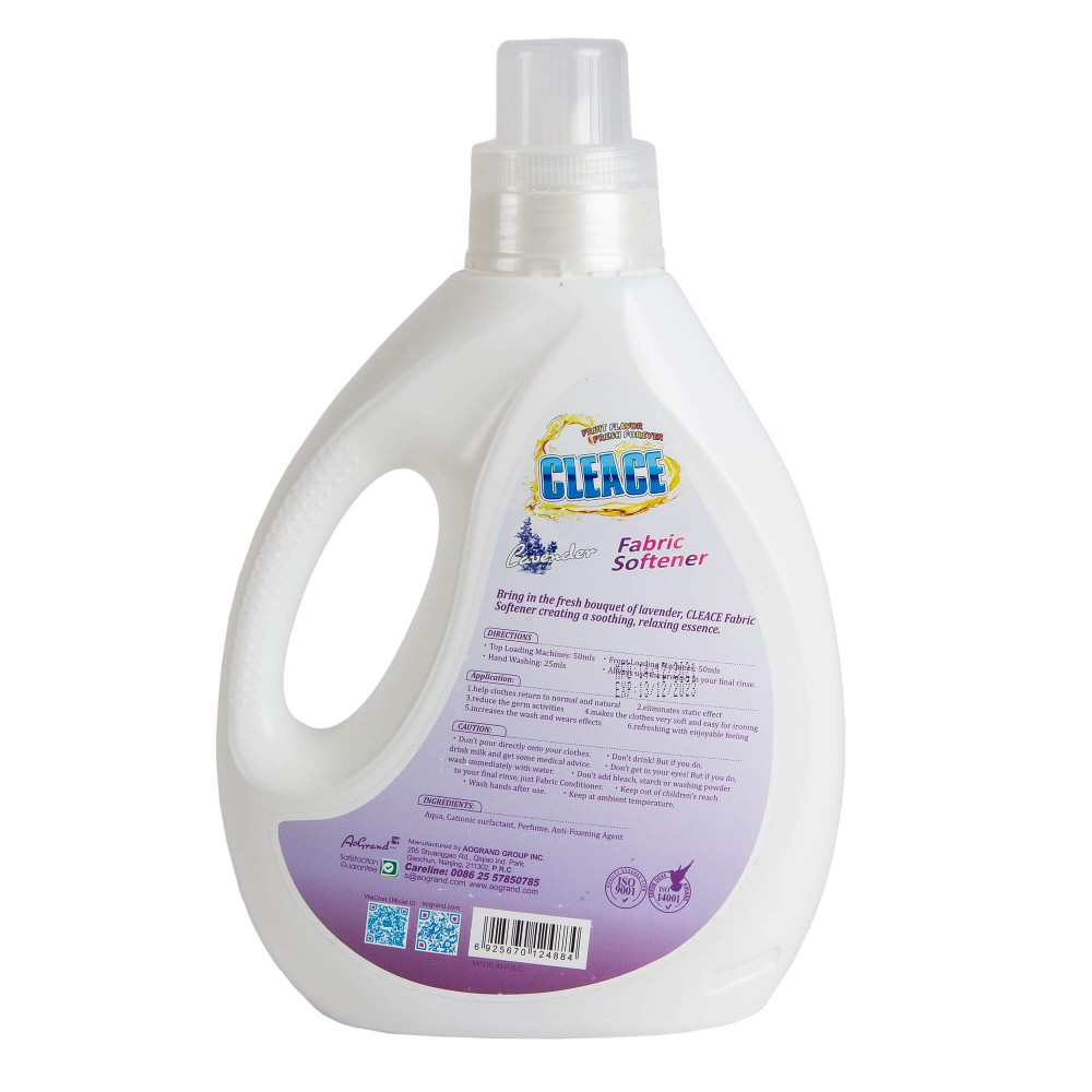 Suavizante 1 Lt. aroma de lavanda Cleace FS1000CL