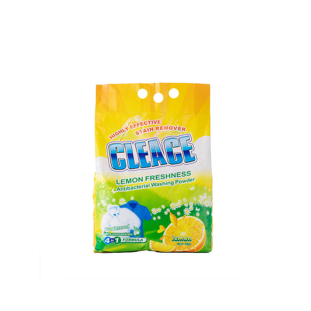 Detergente En Polvo 1 kg Aroma Limón Cleace WP1000CL