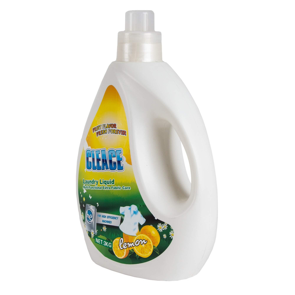 Detergente Liquido Multifuncional Perfumado Aroma Limón 3 Lt. Cleace LL3000CL